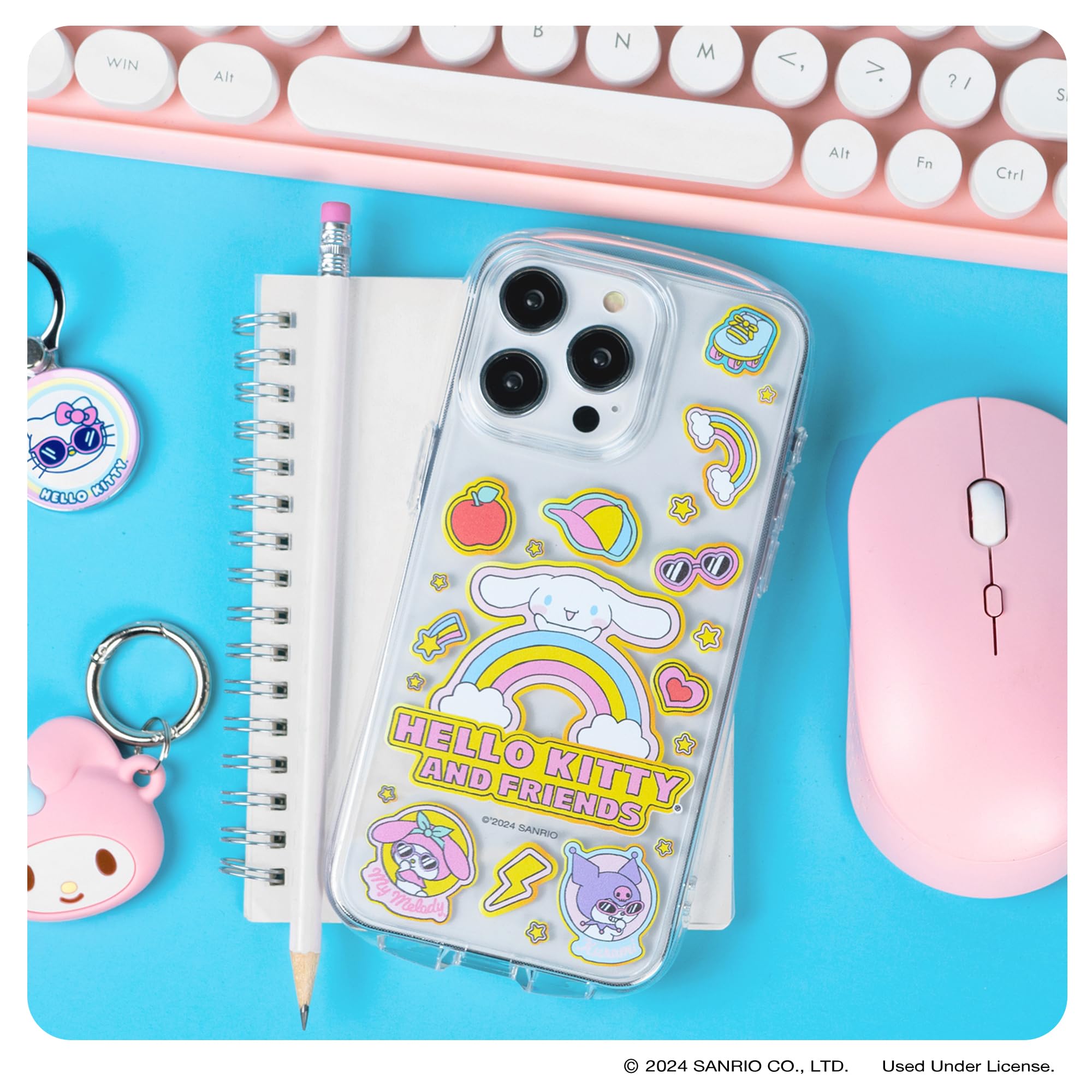 Amazon | iFace Hello Kitty and Friends クリア iPhone 15 Pro Max